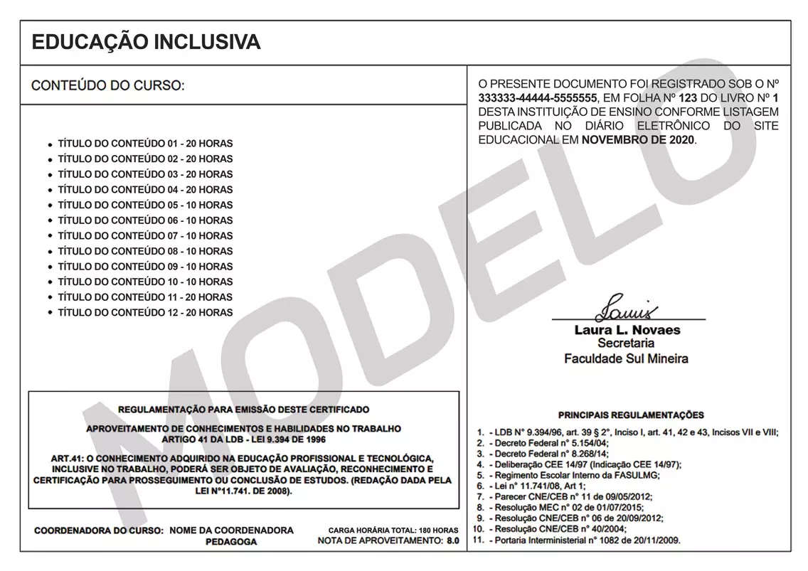 Curso Online Gratuito - Certificado FasulMG
